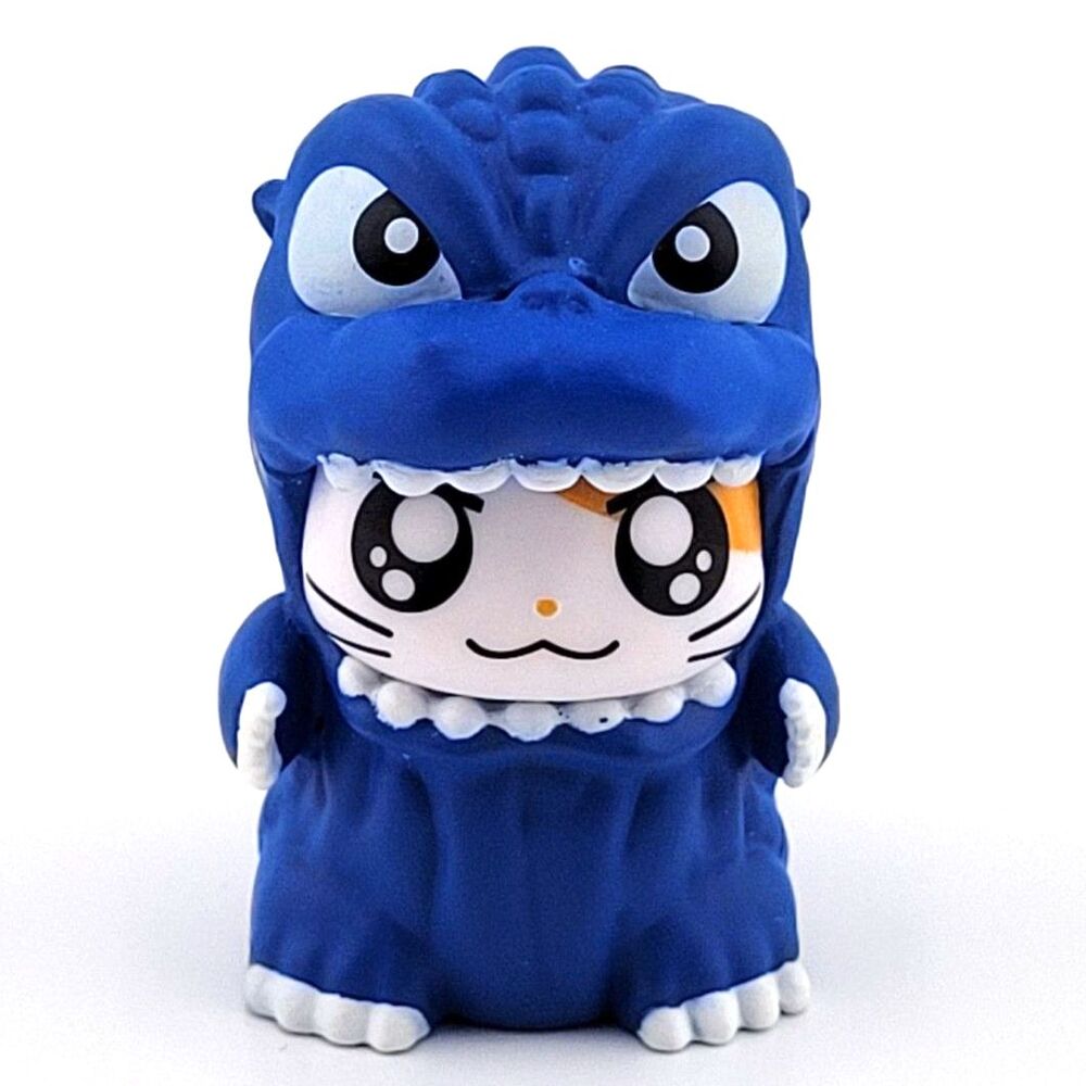 Hamtaro - Bandai Godzilla x Hamtaro Narabundesu Blue Mini Figure
